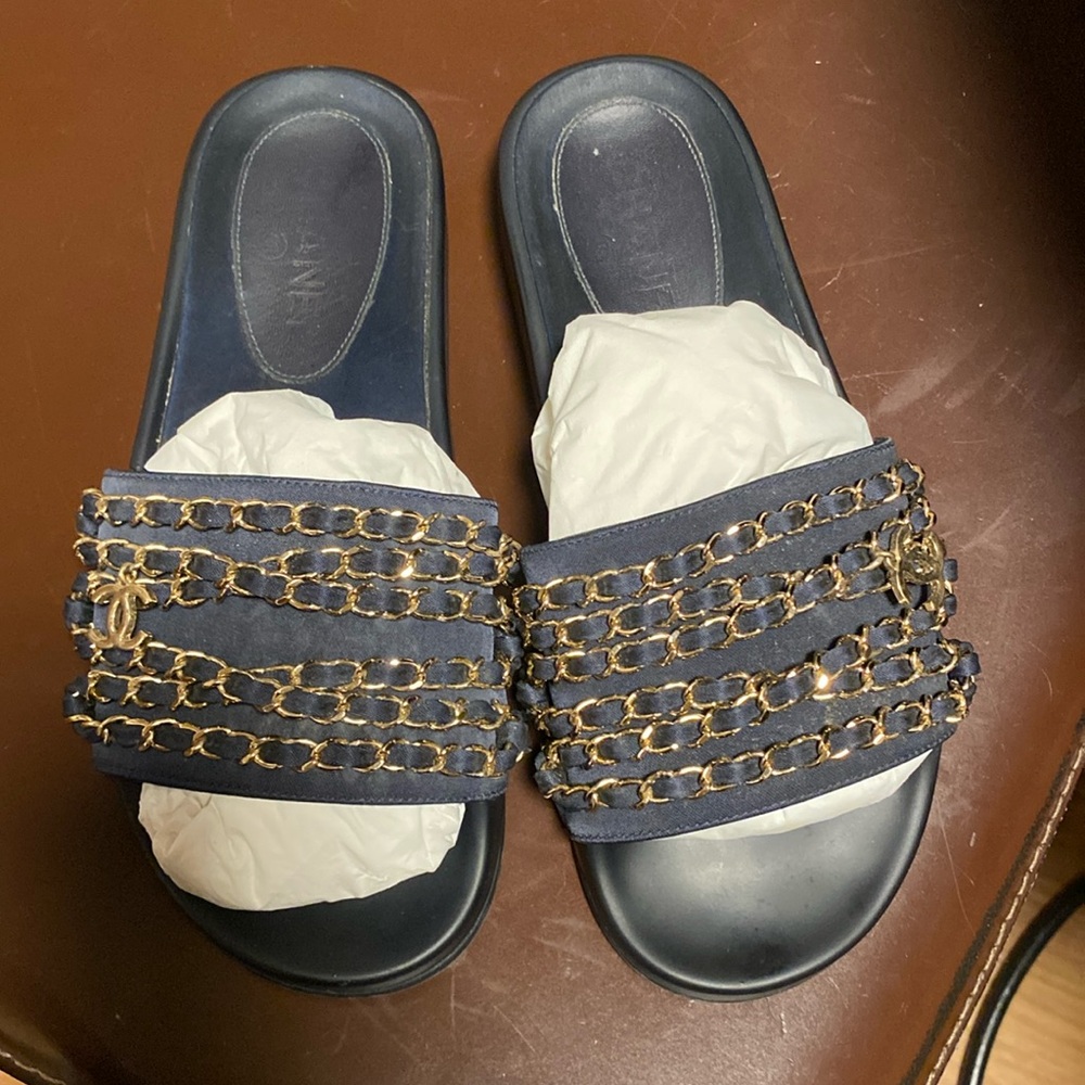 Authentic Chanel sandals